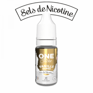 One Taste Vanille Dorée 10ML - Sels de Nicotine