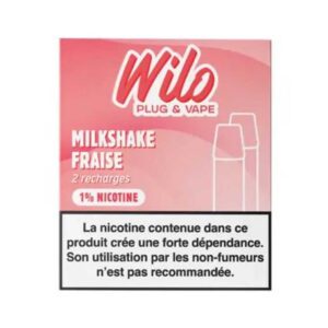 Recharges Wilo - Milkshake Fraise