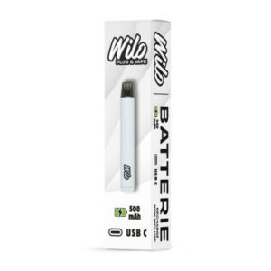 Puff rechargable wilo couleur blanc