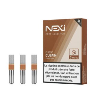 Pack Nexi One x3 Cartouches Cubain - Aspire