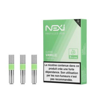Pack Nexi One x3 Cartouches Vanille 12mg - Aspire