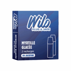 Recharges Wilo - Myrtille Glacée ( avec 1% de nicotine )