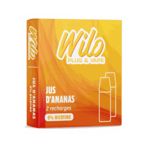 Recharges WILO - 2x2ml - Jus D'ananas 0%