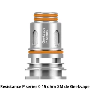 Résistances p Geekvape - p 0.15 xm x5
