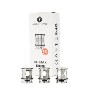 Résistances UB MAX Lost Vape - 0.15 ohm x3